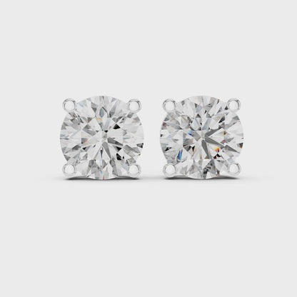 VVS Diamond Stud Earrings – The Élan