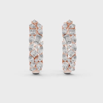 Aven VVS Diamond Earrings