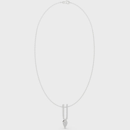 Opal VVS Lab Grown Diamond Necklace