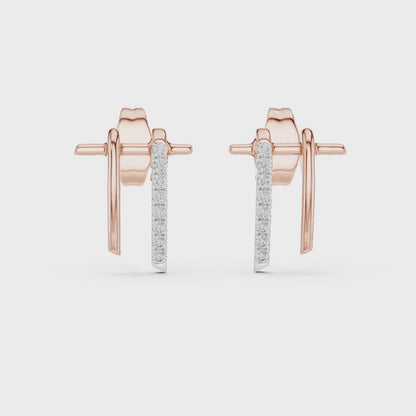 Laurel VVS Diamond Earrings