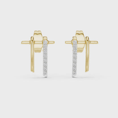 Laurel VVS Diamond Earrings