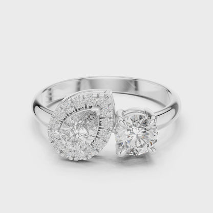 Devotion VVS Lab Grown Heart Diamond Ring