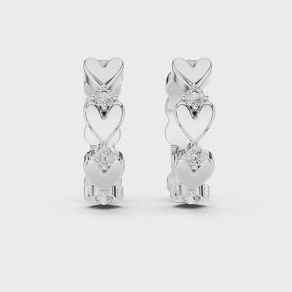 Gleam VVS Diamond Earrings