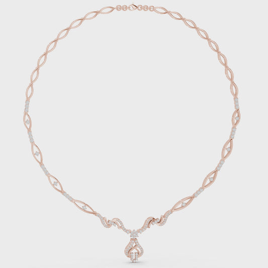 Aster VVS Diamond Necklace