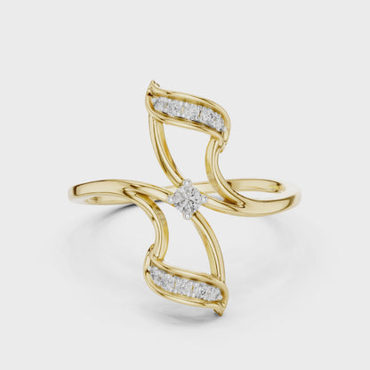 Entwine VVS Lab Grown Diamond Ring