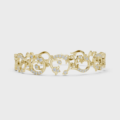 Elise VVS Diamond Bracelet