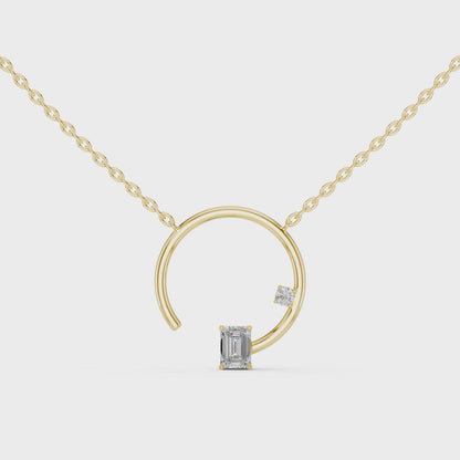 Aure VVS Diamond Necklace &amp; Pendant