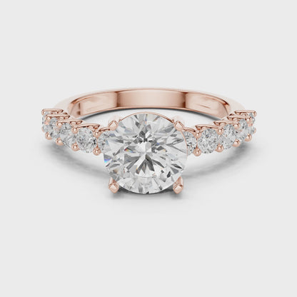 Sylvie VVS Lab-Grown Diamond Ring