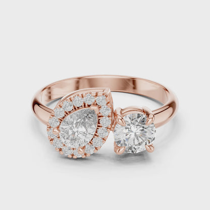 Devotion VVS Lab Grown Heart Diamond Ring