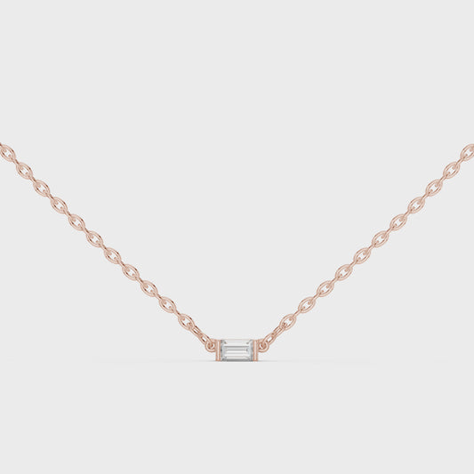 Elara VVS Diamond Pendant &amp; Necklace