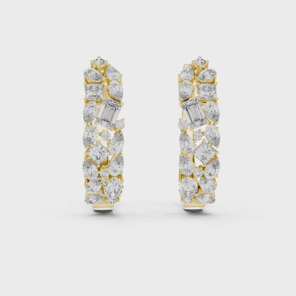 Aven VVS Diamond Earrings