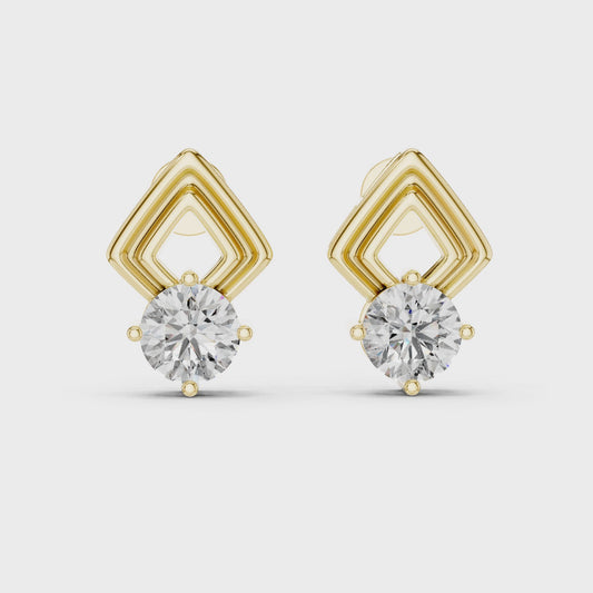 Elia VVS Diamond Earrings