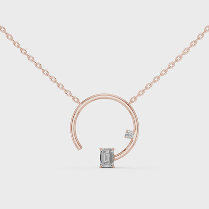 Aure VVS Diamond Necklace &amp; Pendant