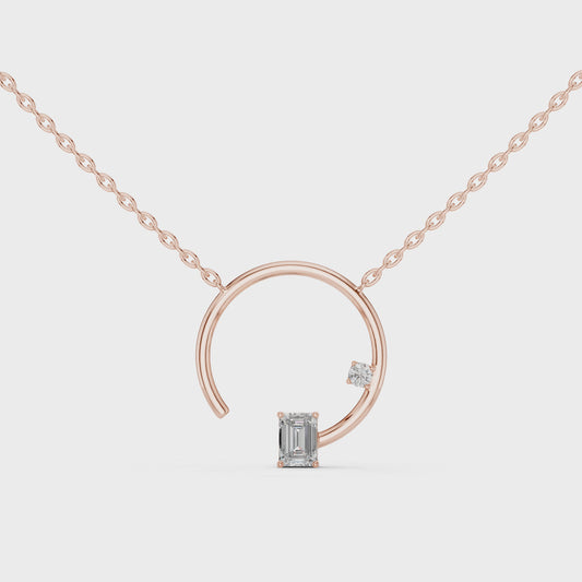Aure VVS Diamond Necklace &amp; Pendant