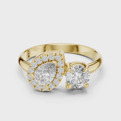 Devotion VVS Lab Grown Heart Diamond Ring
