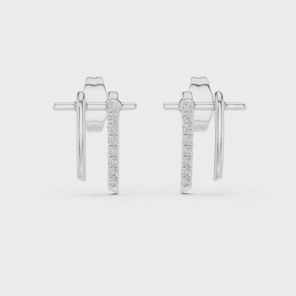 Laurel VVS Diamond Earrings