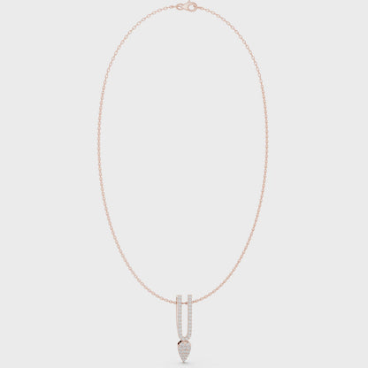 Opal VVS Lab Grown Diamond Necklace