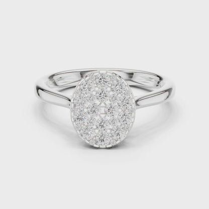 Camellia VVS Lab-Grown Diamond Ring