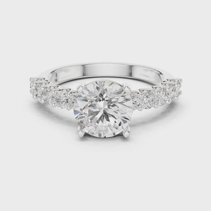 Sylvie VVS Lab-Grown Diamond Ring